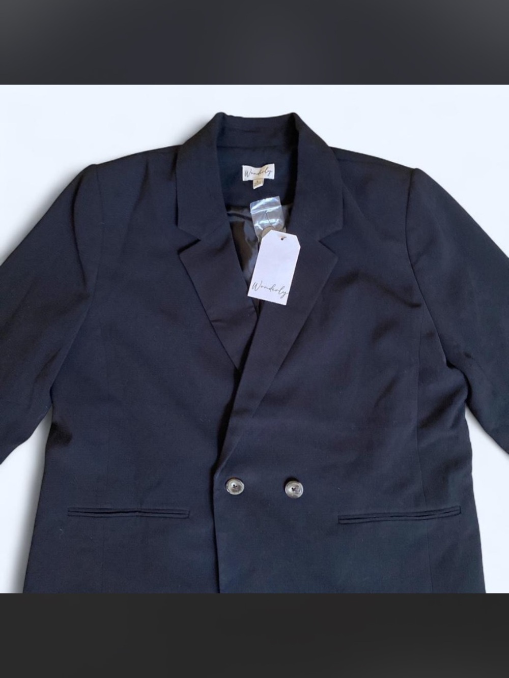 Wonderly black blazer jacket